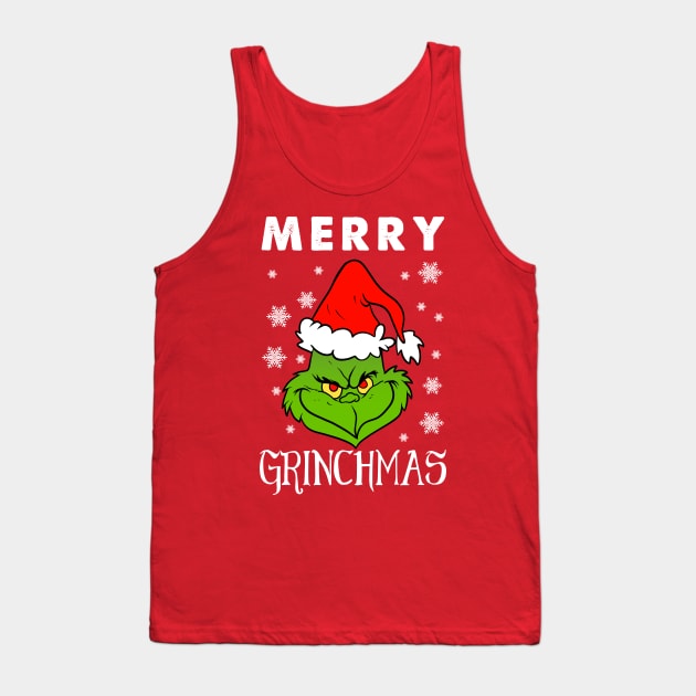 Merry grinchmas Tank Top by OniSide